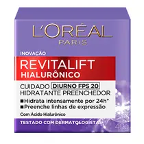 Loreal Revitalift Hialurônico Diurno FPS 20 25g