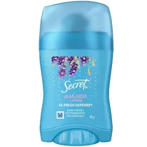 Secret Fresh Defense Desodorante Antitranspirante em Barra Invisivel 45g - Lavender