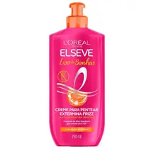 Loreal Elseve Liso dos Sonhos Extermina Frizz Creme de Pentear 250ml
