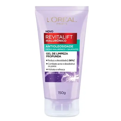 Loreal Revitalift Hialurônico Gel de Limpeza Profunda 150g