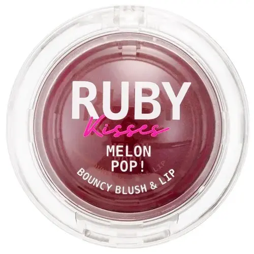 Ruby Kisses Melon Pop Bouncy Blush & Lip 7g - Wine Pop