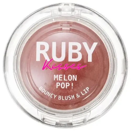 Ruby Kisses Melon Pop Bouncy Blush & Lip 7g - Mauve Pop