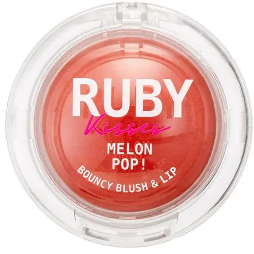 Ruby Kisses Melon Pop Bouncy Blush & Lip 7g - Pink Pop