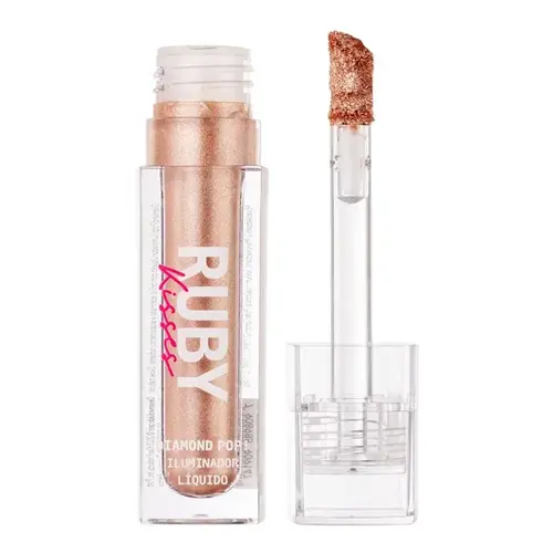 Ruby Kisses Diamond Pop Iluminador Liquido 4ml - Rose