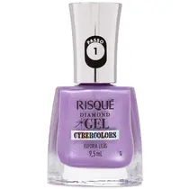 Risque Diamond Gel Cybercolors Esmalte 9,5ml - Euforia Lilás