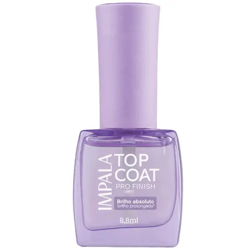 Impala Pro Finish Esmalte Top Coat 8,8ml - Brilho Absoluto