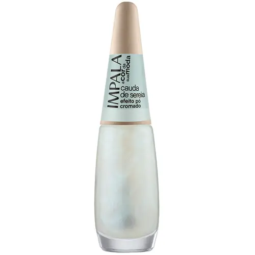 Impala A Cor da Sua Moda Esmalte Efeito Pó Cromado 7,5ml - Cauda de Sereia
