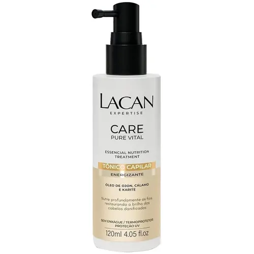 Lacan Care Pure Vital Tônico Capilar Energizante 120ml