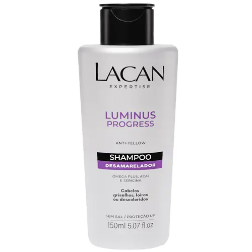Lacan Luminus Progress Shampoo Desamarelador 150ml