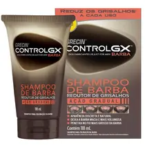 Grecin Control GX Shampoo de Barba Redutor de Grisalhos 118ml
