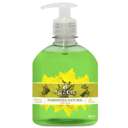 Razon Harmonia Natural Sabonete Líquido 500ml - Erva Doce