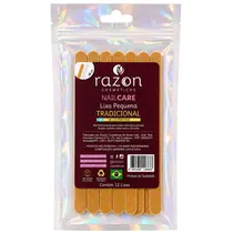 Razon Lixa Pequena Tradicional 8cm - 12 Unidades