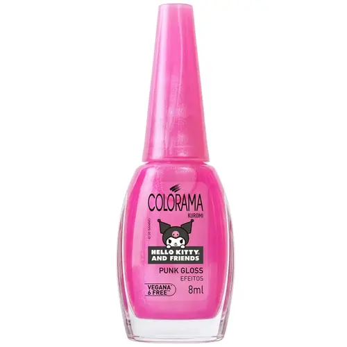 Colorama Hello Kitty and Friends Esmalte Efeitos 8ml - Punk Gloss