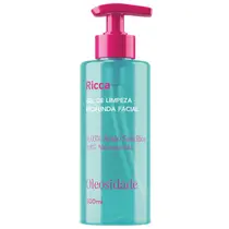 Ricca Oleosidade Gel de Limpeza Profunda Facial 300ml