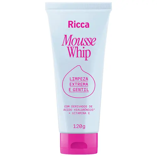 Ricca Mousse Whip Sabonete Facial 120g