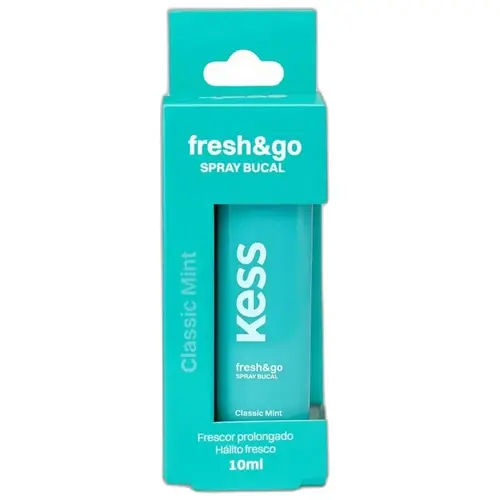 Kess Fresh&Go Spray Bucal 10ml - Classic Mint