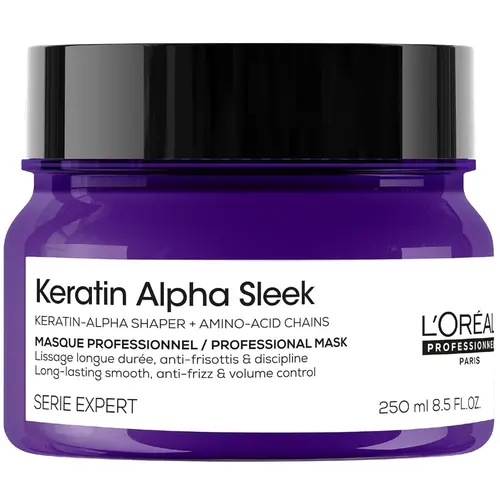 Loreal Keratin Alpha Sleek Máscara 250ml