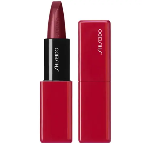 Shiseido TechnoSatin Gel Lipstick Batom 3,3g - 411 Scarlet Cluster