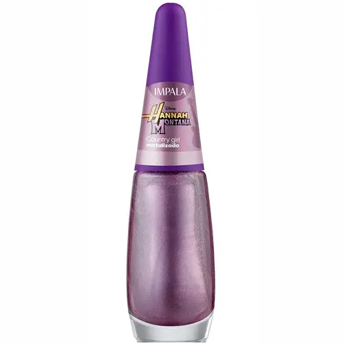 Impala Disney Channel Hannah Montana Esmalte Metalizado 7,5ml - Country Girl