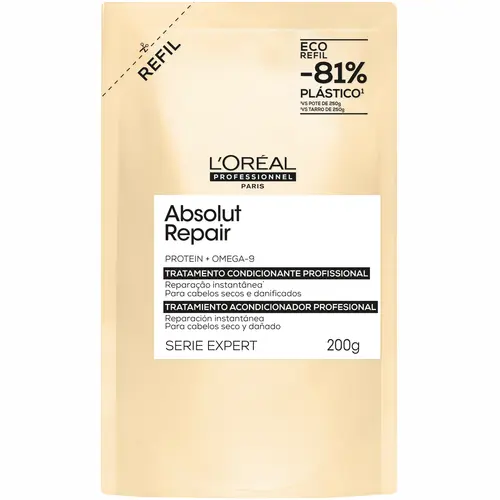 Loreal Absolut Repair Tratamento Condicionante Refil 200g