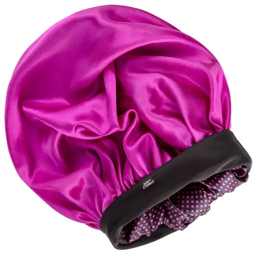 ProArt Wonder Curly Touca de Cetim Extra Grande - Rosa
