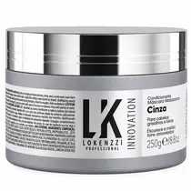 Lokenzzi Innovation Cinza Máscara Matizadora 250g
