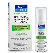Nupill Derme Control Antiacne Gel Facial Hidratante 30g