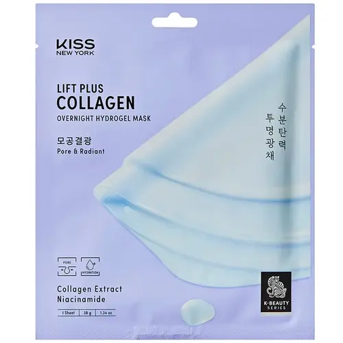 Kiss New York Máscara Facial de Hidrogel - Colágeno