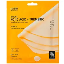 Kiss New York Máscara Facial de Hidrogel - Ácido Kojico e Açafrão