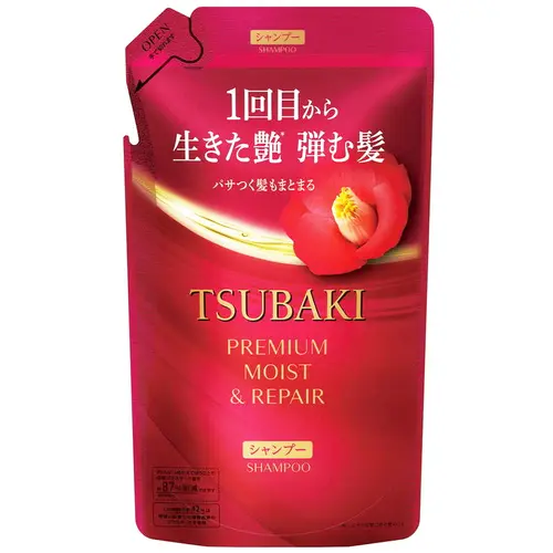 Tsubaki Premium Moist & Repair Shampoo 300ml - Refil