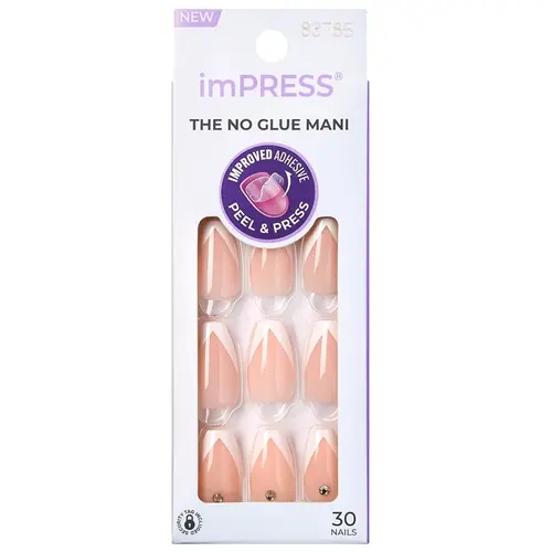 Kiss New York Impress The No Glue Mani Unhas Autocolantes - So French