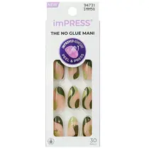 Kiss New York Impress The No Glue Mani Unhas Autocolantes - Shining