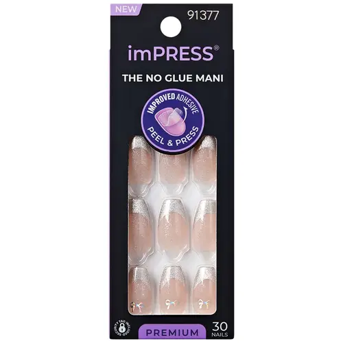 Kiss New York Impress Premium Unhas Autocolantes - Memory Lane