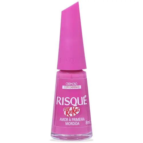 Risqué Kit Kat Esmalte Cremoso 8ml - Amor à Primeira Mordida