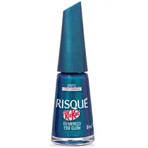 Risqué Kit Kat Esmalte Efeito 8ml - Eu Mereço Esse Glow