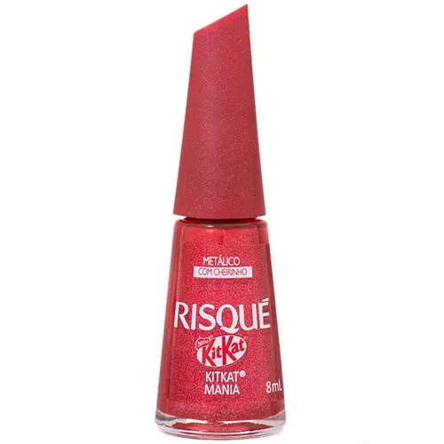 Risqué Kit Kat Esmalte Metálico 8ml - Kit Kat Mania