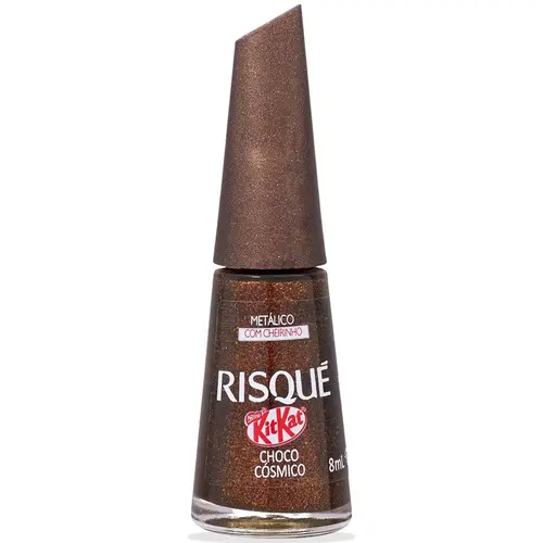 Risqué Kit Kat Esmalte Metálico 8ml - Choco Cósmico