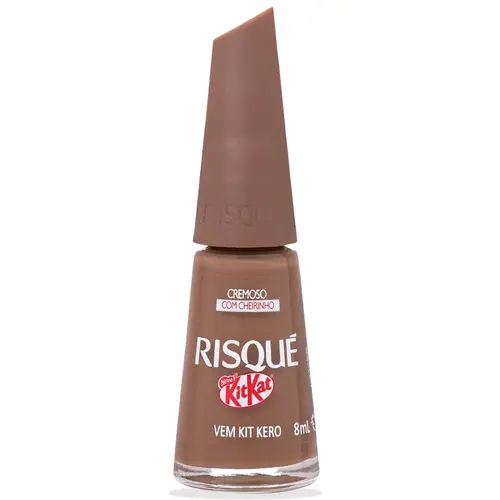 Risqué Kit Kat Esmalte Cremoso 8ml - Vem Kit Kero