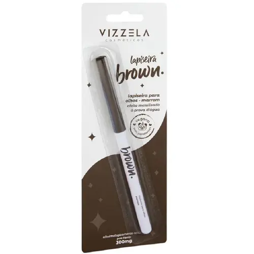 Vizzela Brown Lapiseira para Olhos 0,3g - Marrom