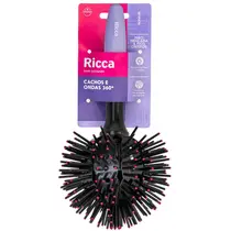 Ricca Hair Designer Escova Cachos e Ondas 360º
