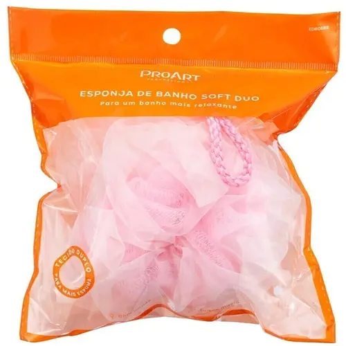 ProArt Esponja de Banho Soft Duo - Rosa
