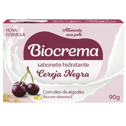 Memphis Biocrema Sabonete Hidratante 90g - Cereja Negra