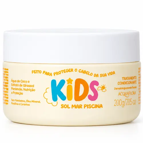 Acquaflora Kids Sol Mar Piscina Tratamento Condicionante 200g