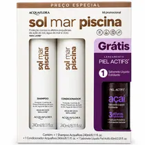 Acquaflora Kit Sol Mar Piscina + Sabonete Piel Actifs