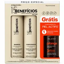 Acquaflora Kit 15 Benefícios + Sabonete Piel Actifs