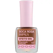 Impala Boca Rosa Esmalte Efeito Gel 11ml - Caramelo Salgado