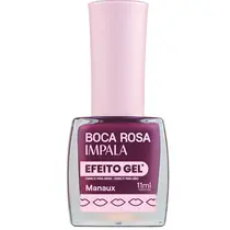 Impala Boca Rosa Esmalte Efeito Gel 11ml - Manaux