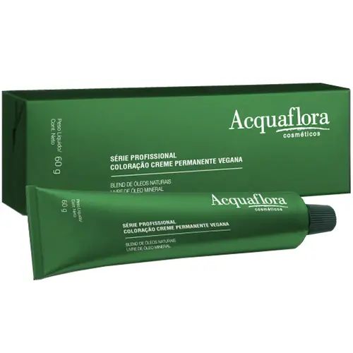 Acquaflora Coloração Permanente Vegana 60g - 9.89 Louro Muito Claro Perola