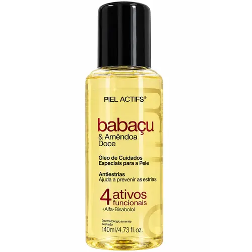 Piel Actifs Óleo para a Pele 140ml - Babaçu & Amêndoa Doce