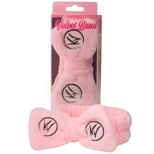 Klass Vough Velvet Band Faixa de Cabelo - Rosa